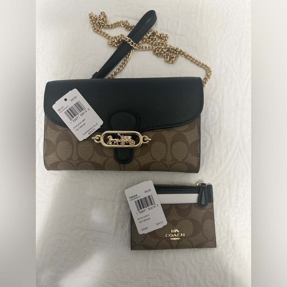 Coach Crossbody Wallet on Chain